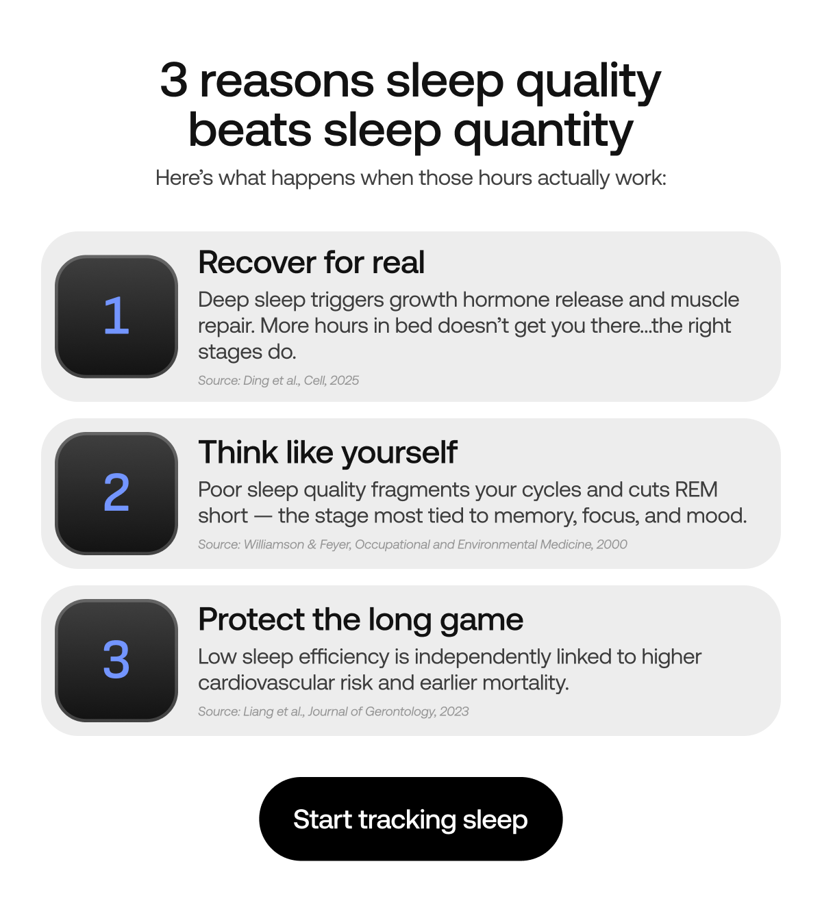3 reasons sleep quality beats sleep quantity