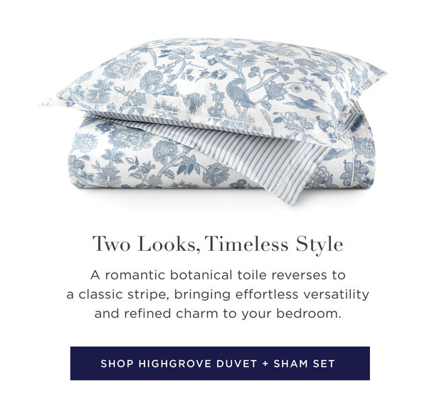 Highgrove Toile Reversible Duvet Set