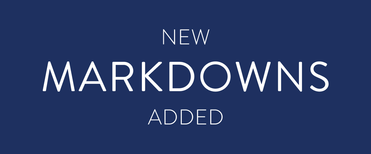 Shop Markdowns