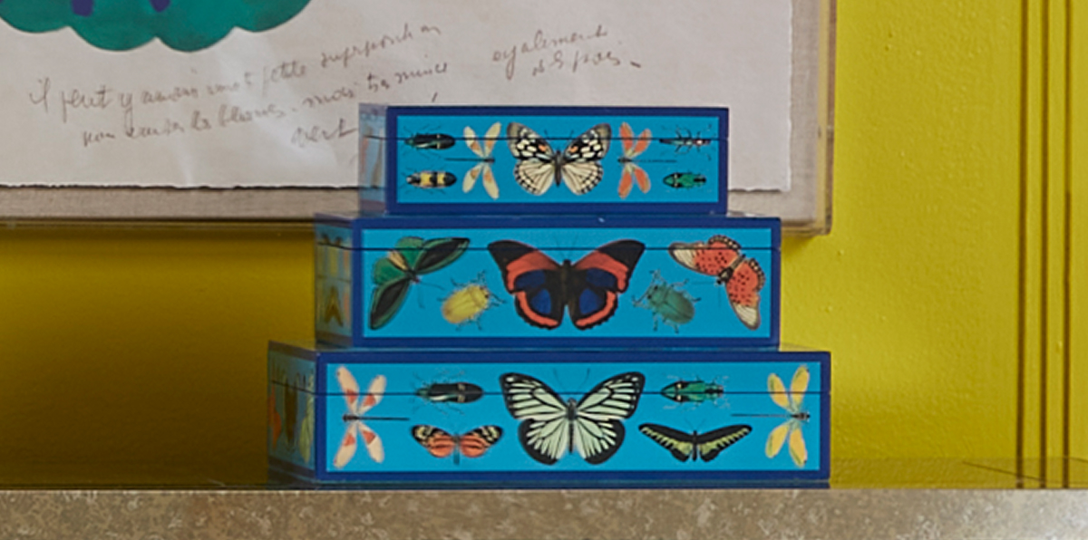  Botanist Lacquer Boxes