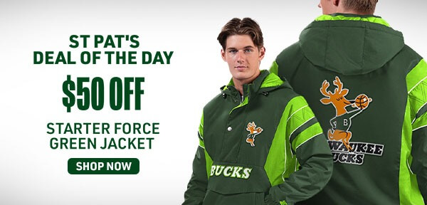 St. Patrick’s Day Special: $50 Off This Starter Jacket!