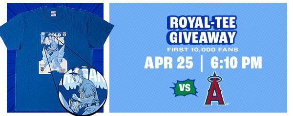 Royal-Tee Giveaway - April 25 - Get Tickets