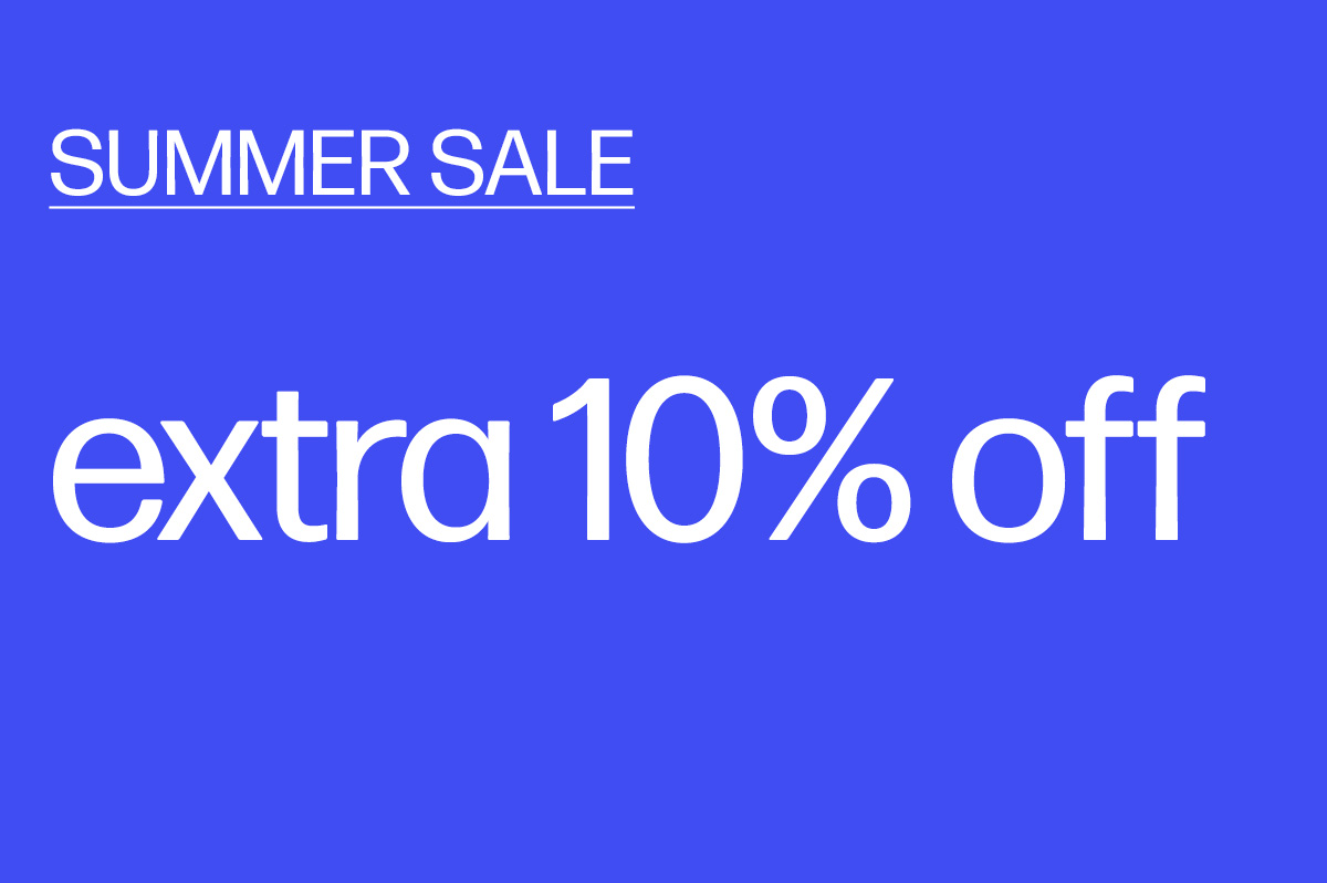 Summer Sale Extra 10% Off