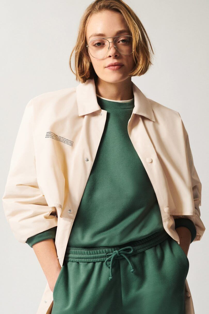 Cotton Trench Coat in Sand