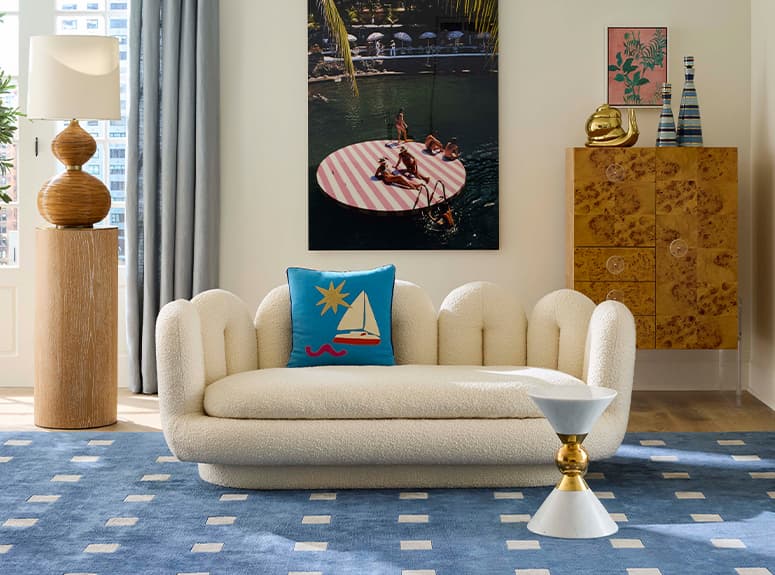 Serpentine Apartment Sofa