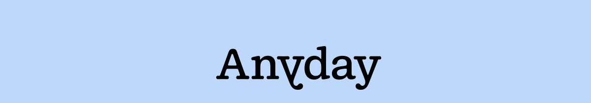 Anyday Logo