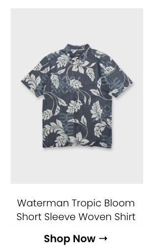 Waterman Tropic Bloom Short Sleeve Woven Shirt
