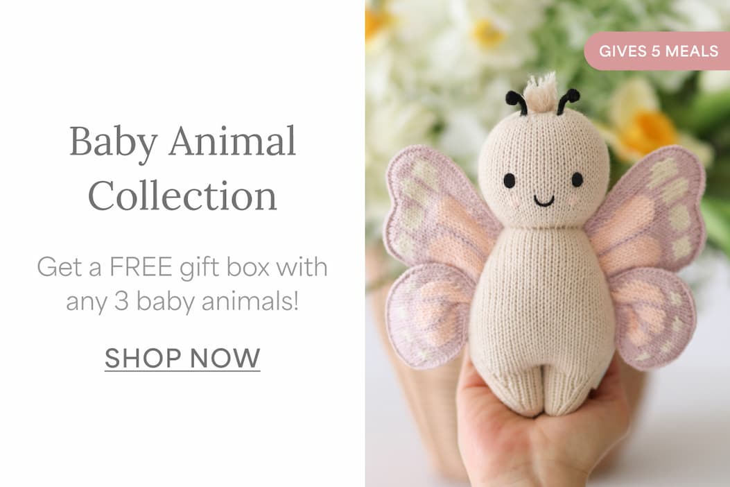 Baby Animal Collection l Get a FREE gift box with any 3 baby animals! l SHOP NOW