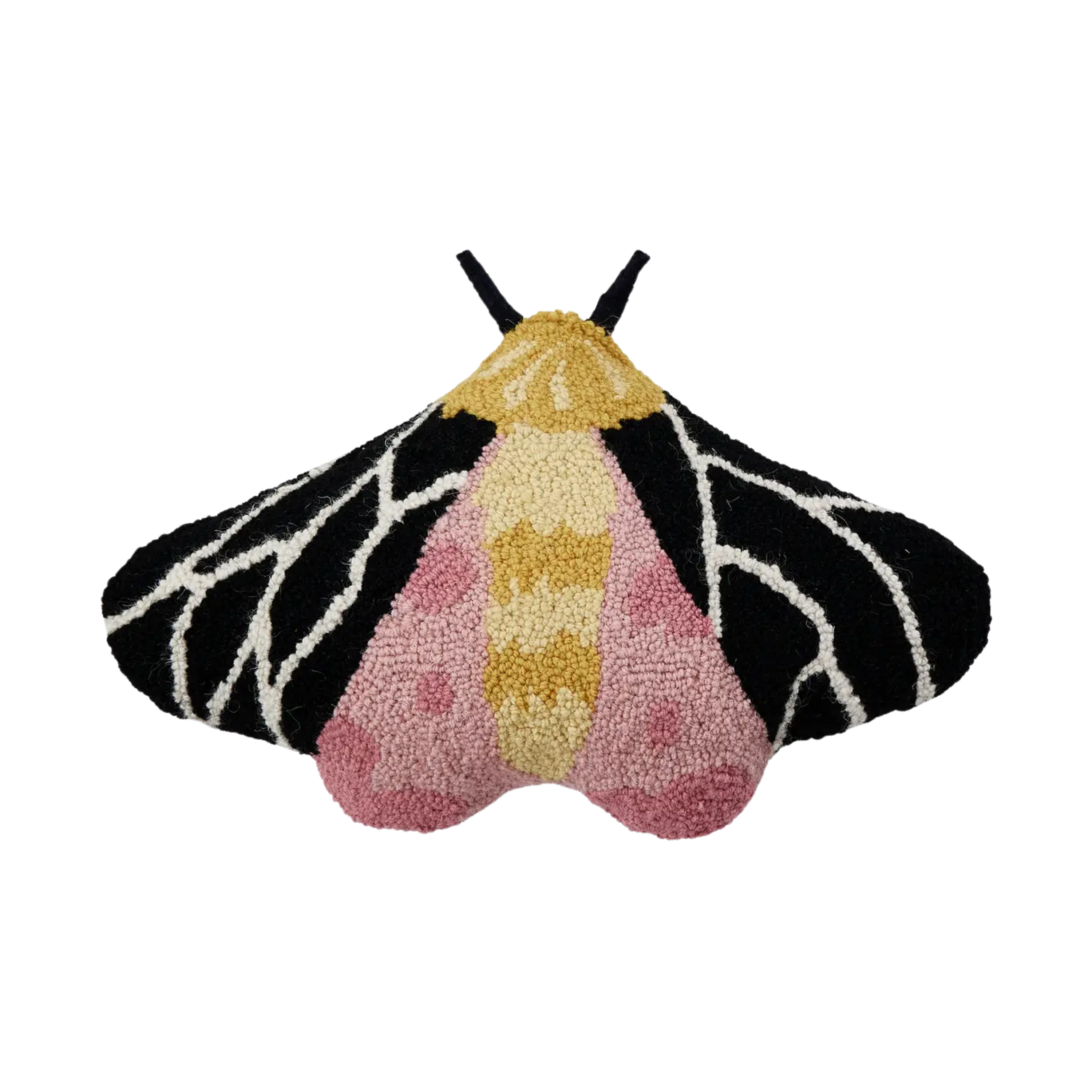 Image of Shaped Moth Hook Pillow
