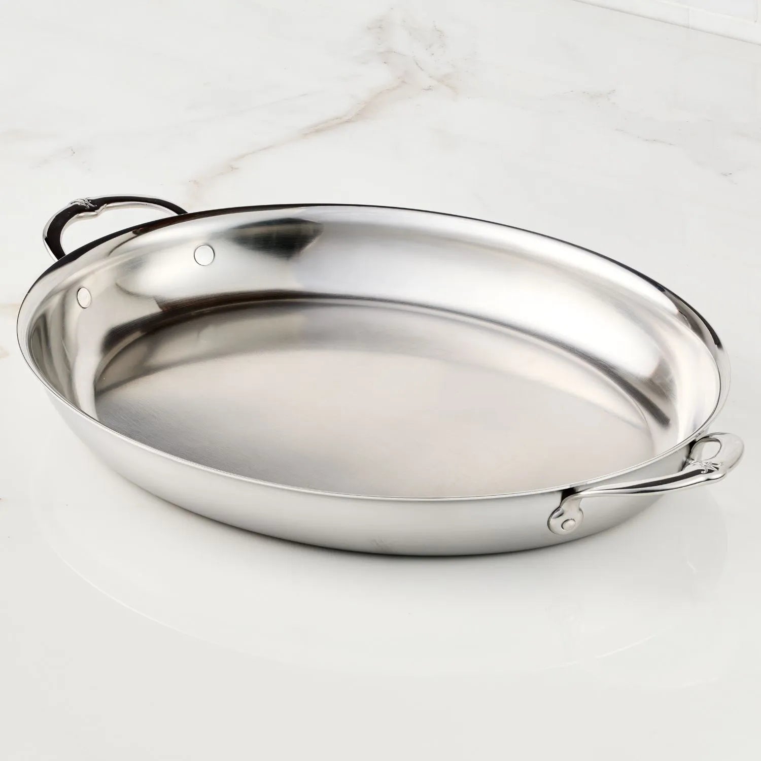 Image of Large Clad Oval Roaster