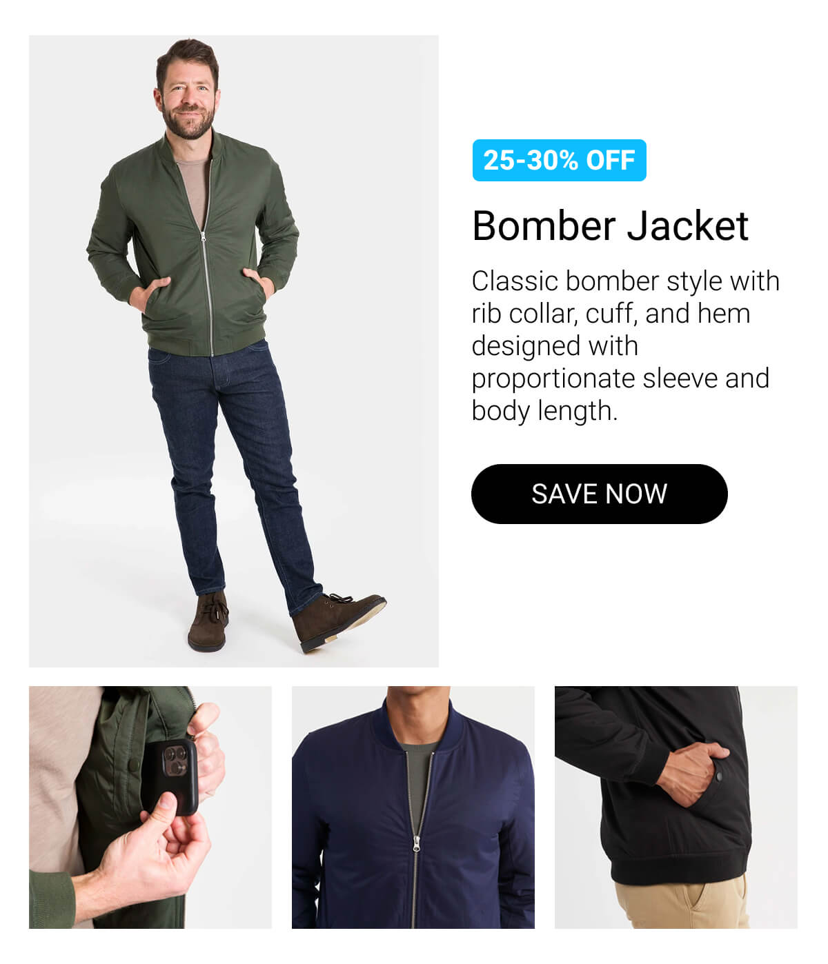 25-30% OFf Bomber Jacket