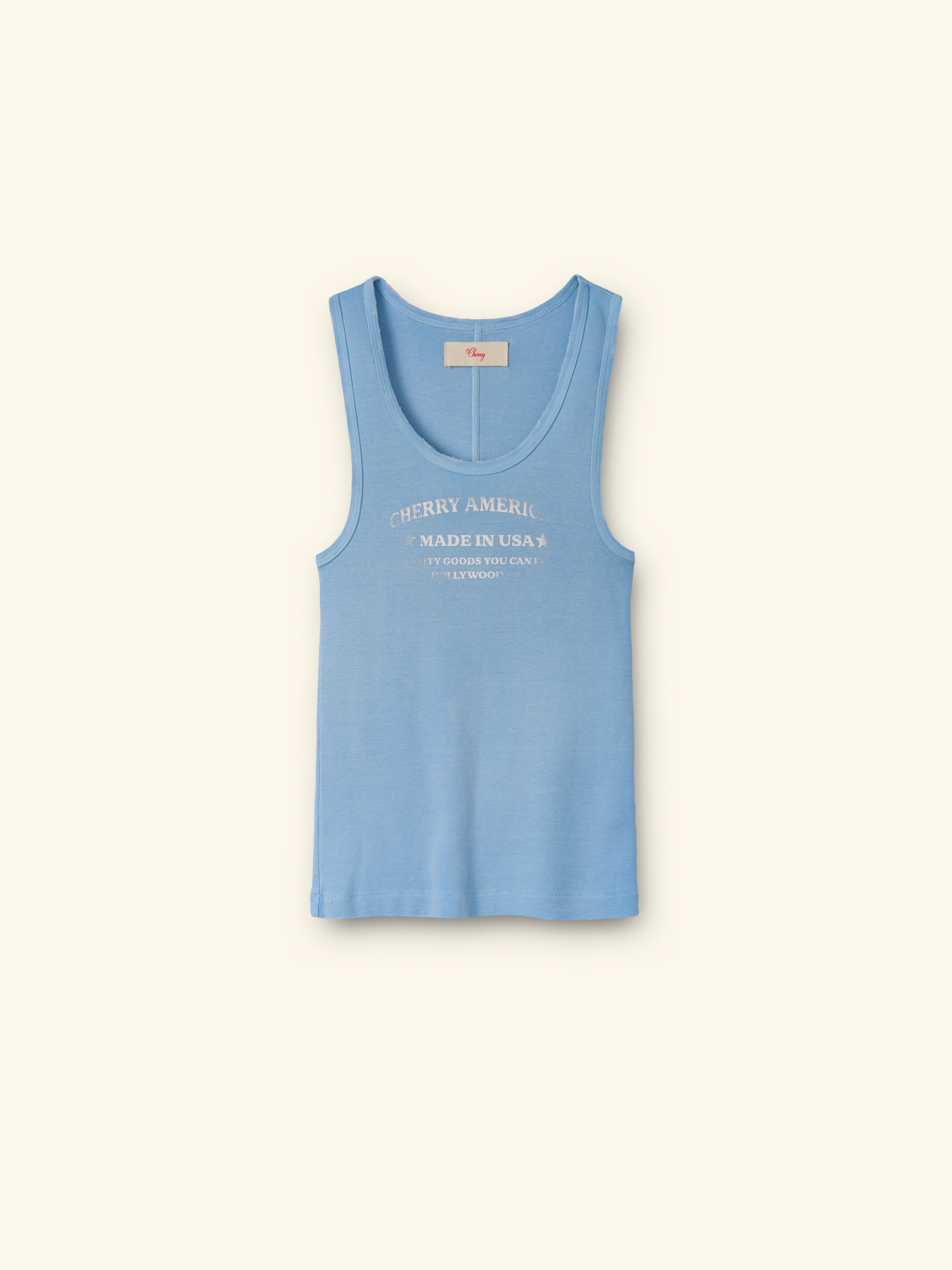 Image of Women's Quality Goods Tank (Sky Blue)