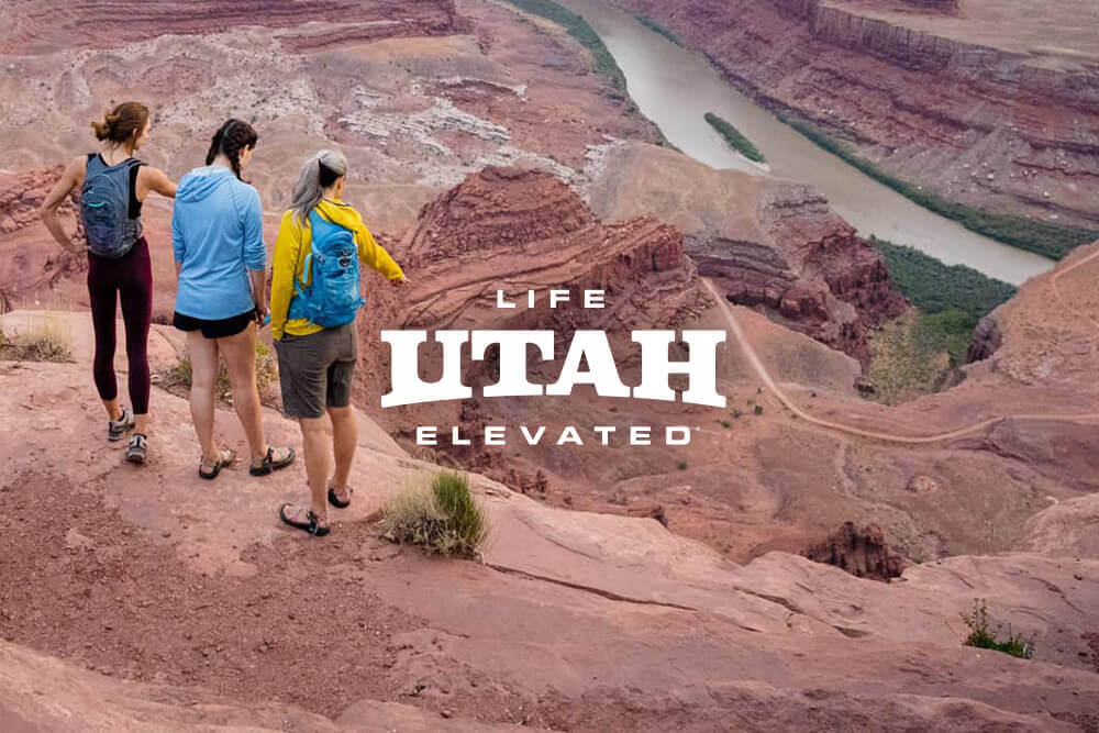 life elevated hiking at dead horse point state park