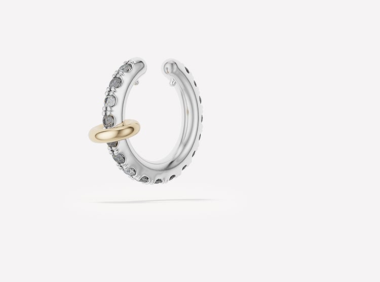 Spinelli Kilcollin : Elara SG Gris Ear Cuff