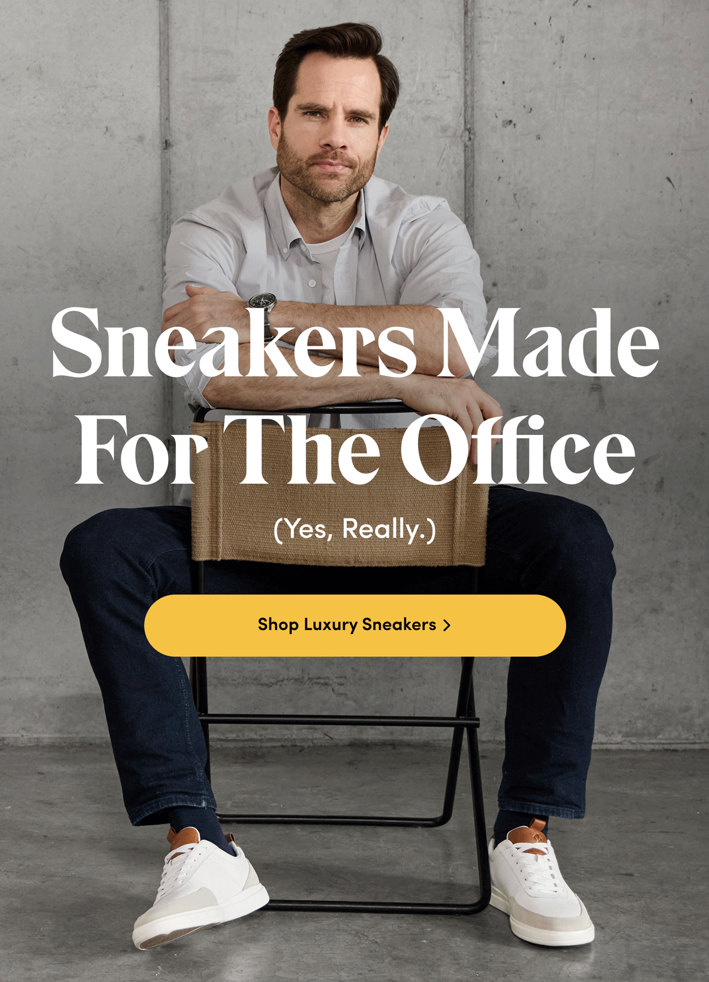 Sneakers Made For The Office. (Yes, Really.)