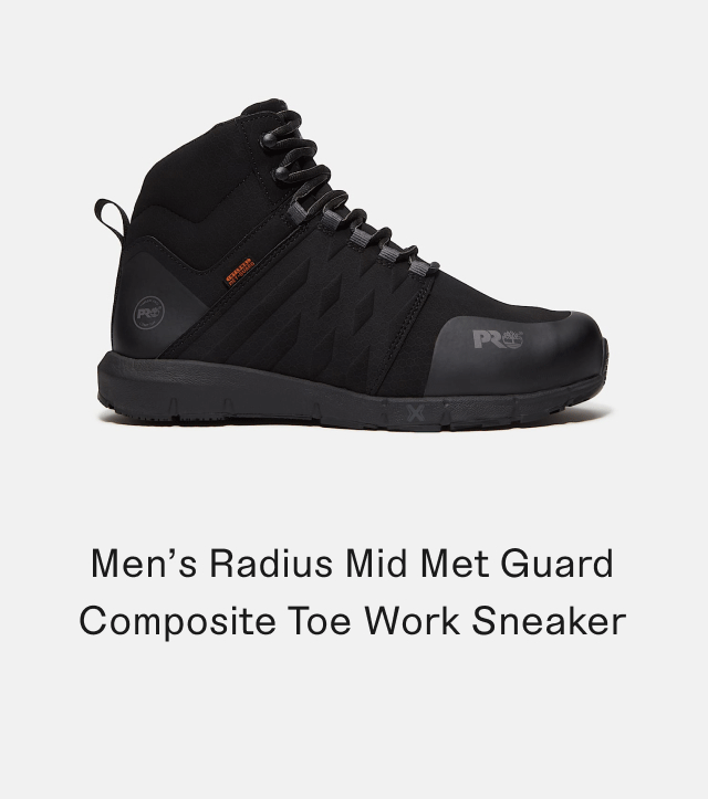 Men's Radius Mid Met Guard Composite Toe Work Sneaker