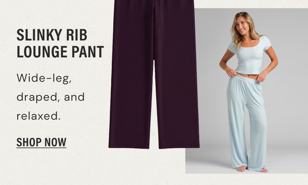 Shop Slinky Rib Lounge Pant