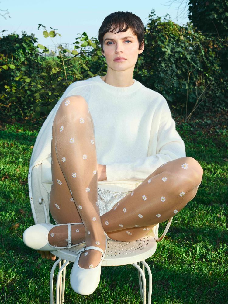Image of Trasparenze Millibar Floral Tights