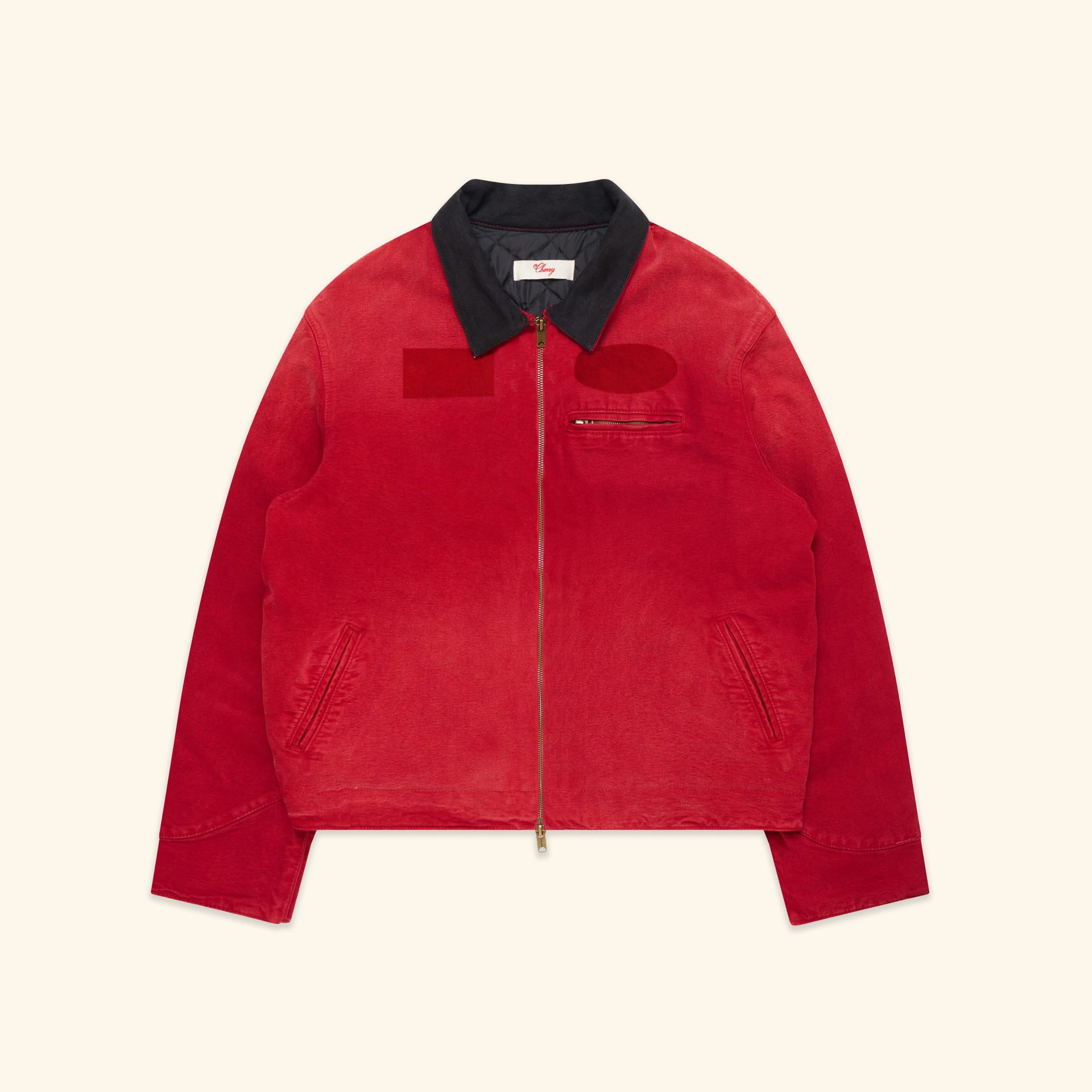 Image of Sun Faded Work Jacket (Red)
