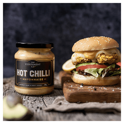 Hot Chilli Mayonnaise 300g Made With Free Range Egg Yolk