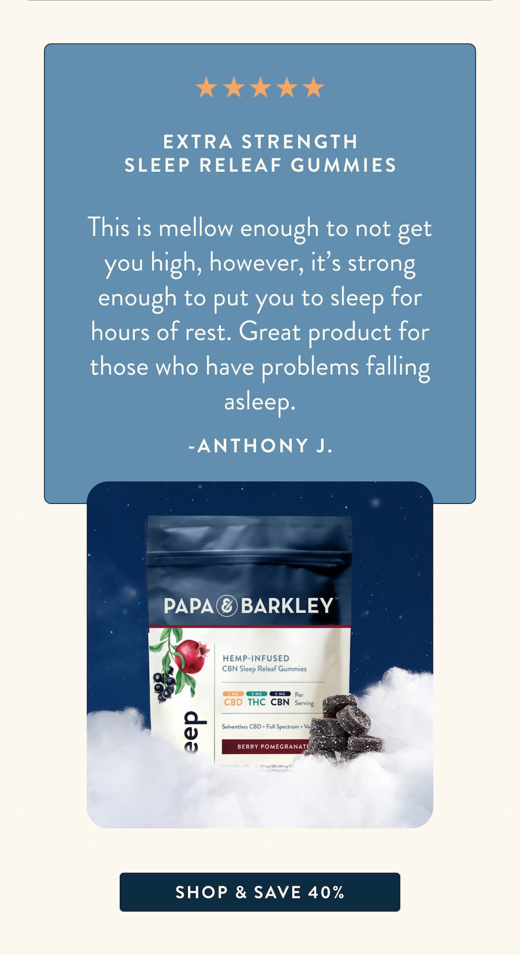 Extra Strength Sleep Gummies