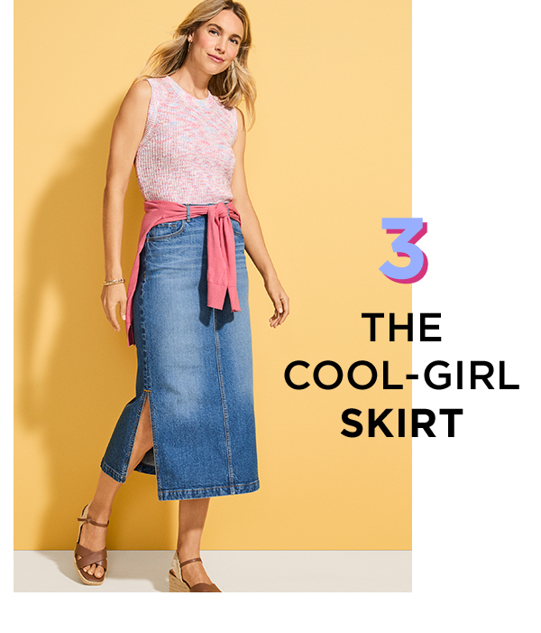 The Cool-girl skirt