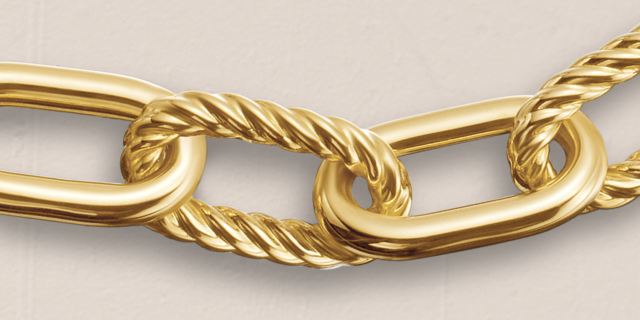 DY Madison® Chain Bracelet18K Yellow Gold, 11mm