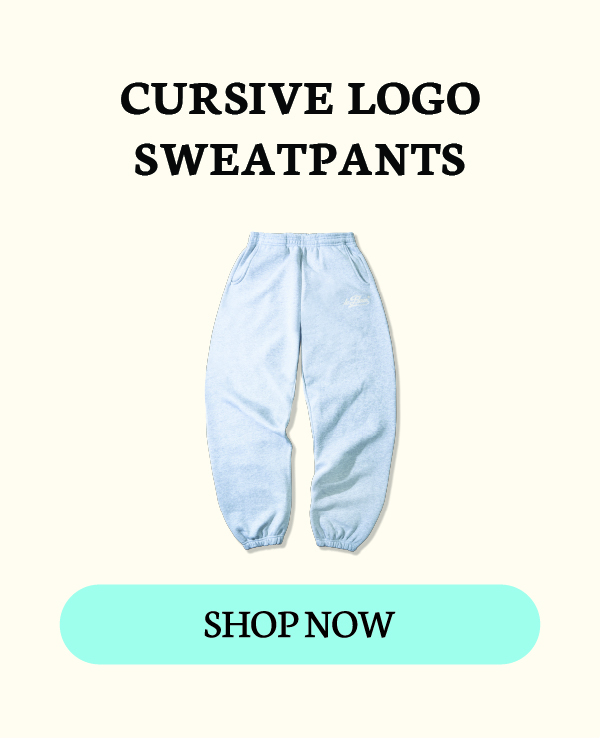 Cursive Logo Sweatpants