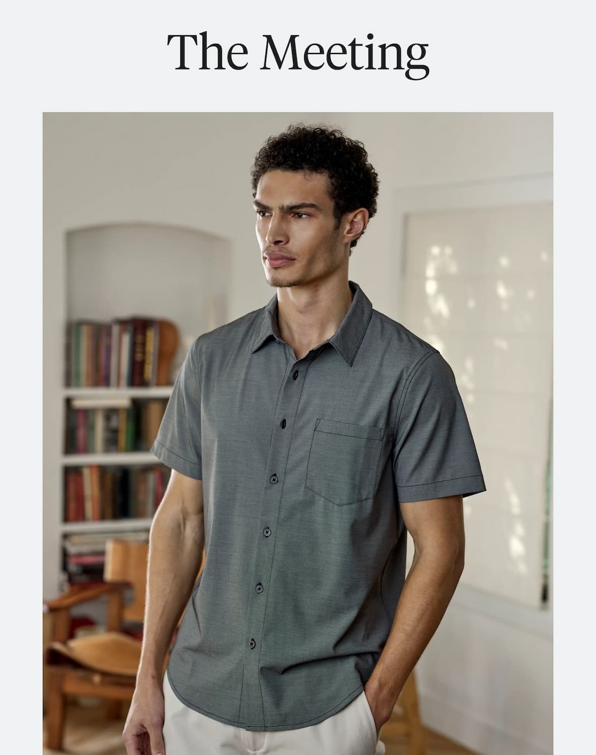 The Meeting - SoHo Short Sleeve Button Up