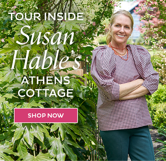 Tour inside Susan Hable's athens cottage - Shop Now