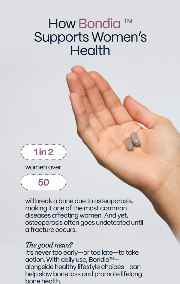 How Bondia supports women's health