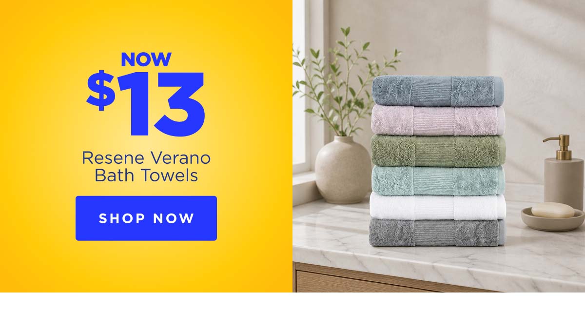 Resene Verano Bath Towels