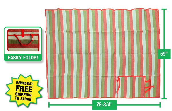 Lake and Trail Multipurpose Mat - ONLY $6.99 After Rebate*!