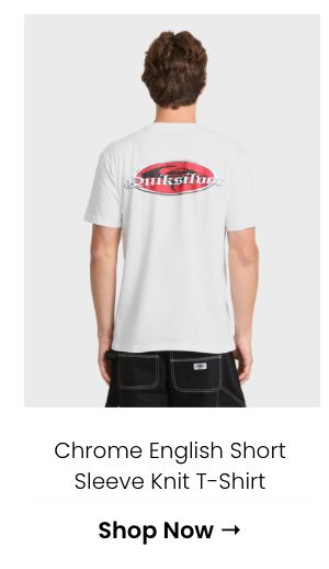 Chrome English Short Sleeve Knit T-Shirt
