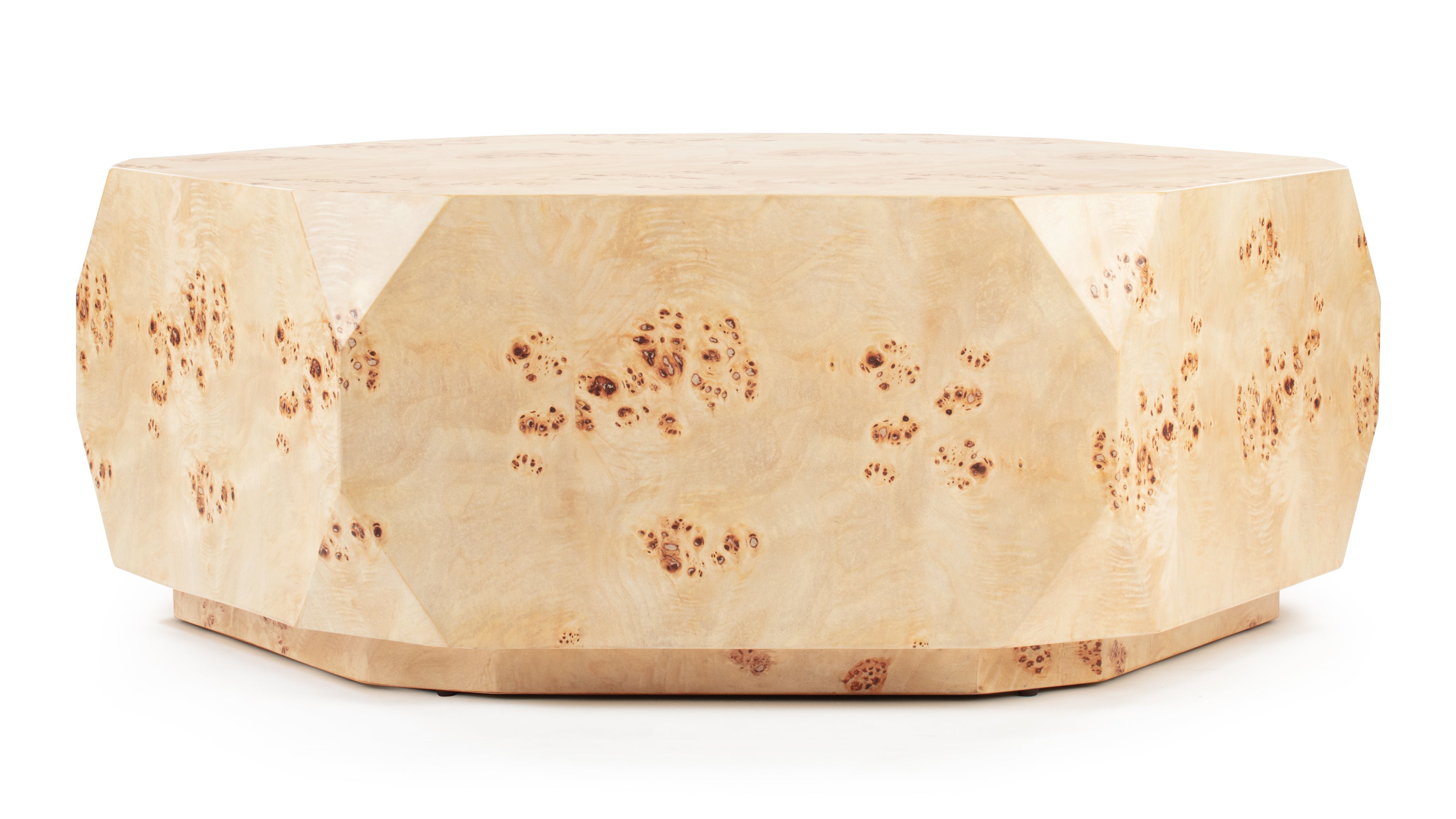 Image of Callie - Callie Coffee Table, Burl Wood