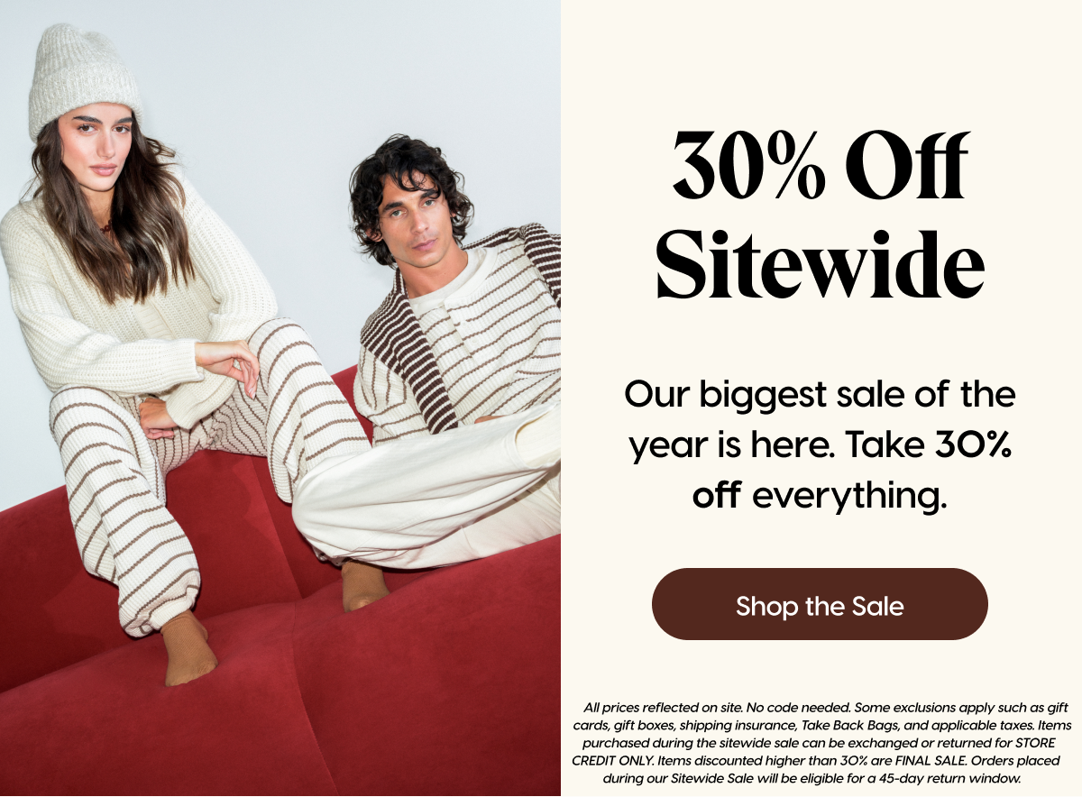 30% Off Sitewide | Our biggest sale of the year is here. Take 30% off everything. | Shop the Sale