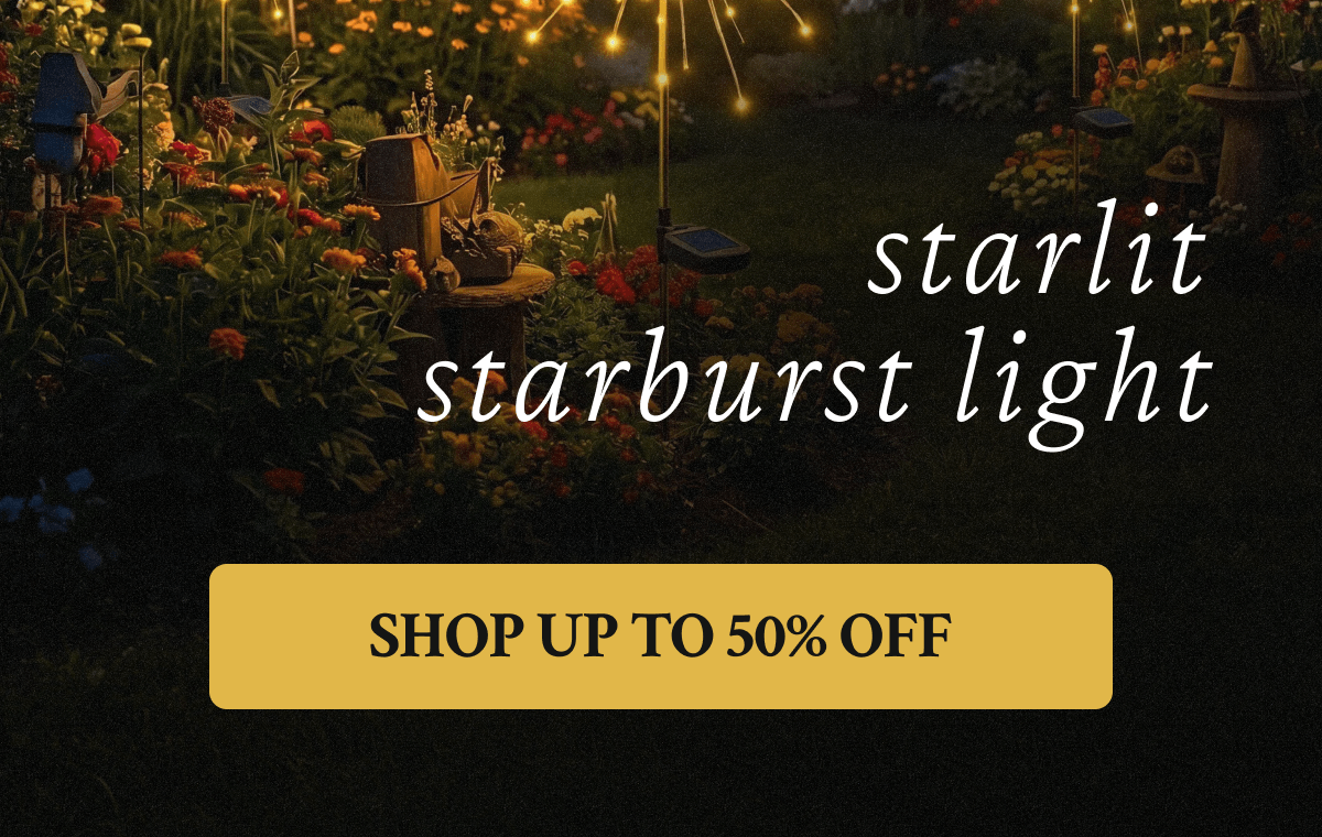 Starlit Starburst Light - SHOP UP TO 50% OFF