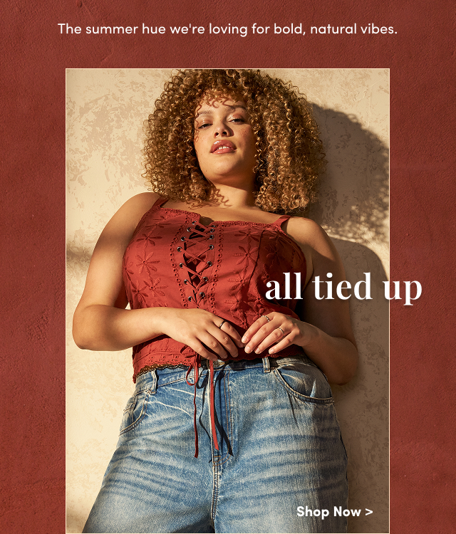 The Summer Hue We're Loving For Bold, Natural Vibes. | All Tied Up | Shop Now >