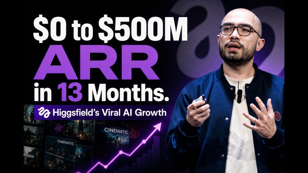 $0 to $500M ARR in 13 Months. Inside Higgsfield's AI Growth with Alex Mashrabov, co-founder and CEO