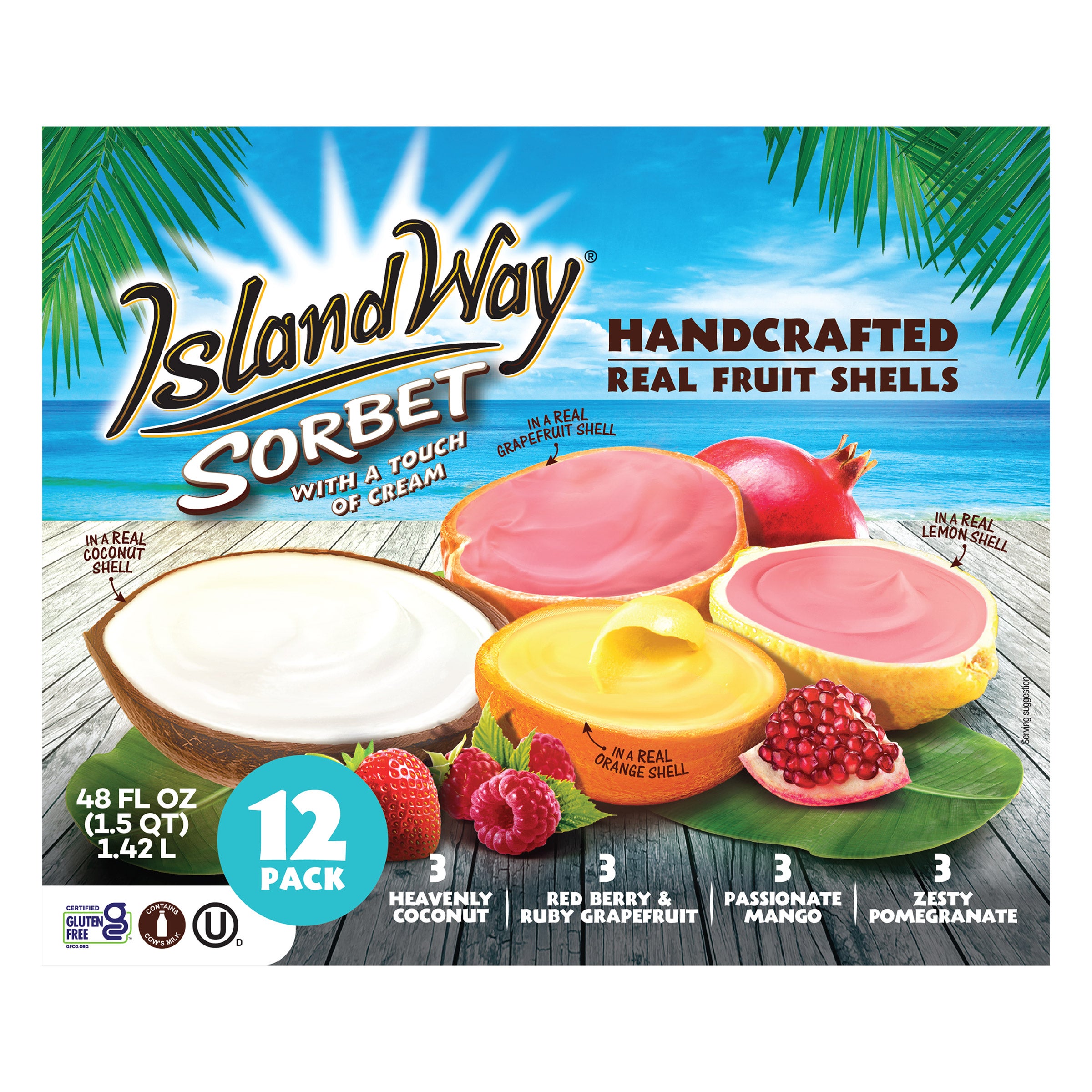 Island Way Sorbet Assortment