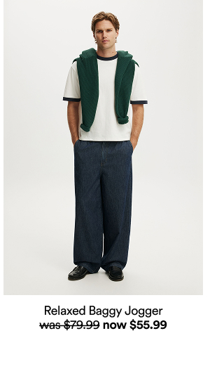 Relaxed Baggy Jogger was $79.99 now $55.99