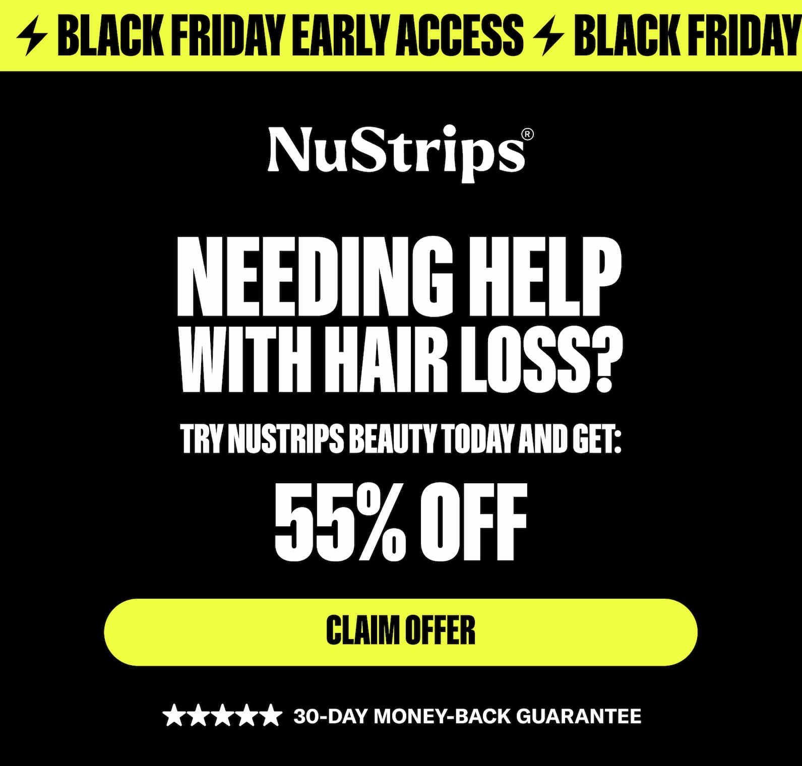 Needing help with hair loss?