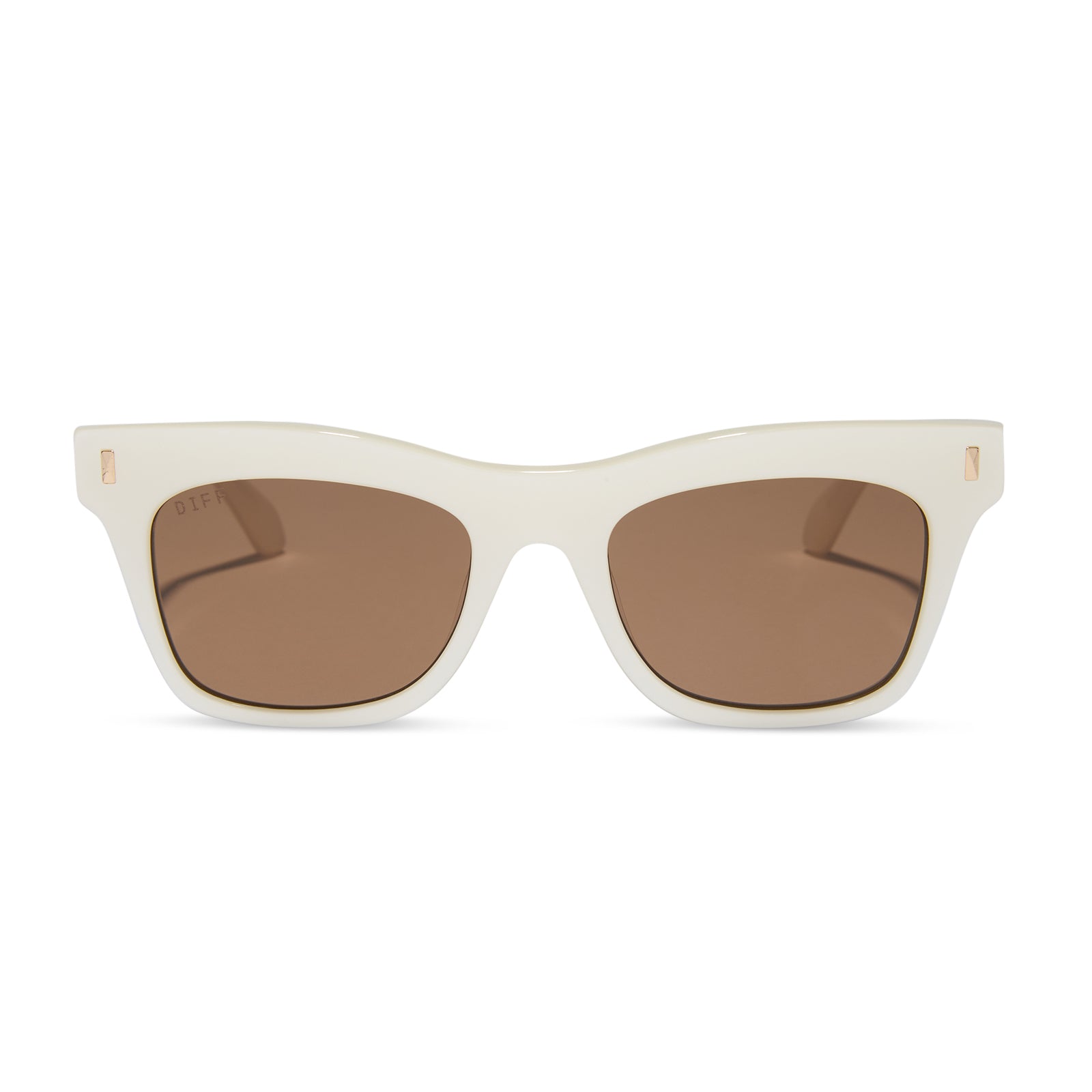 Image of BRADLEY - OPALINE + BROWN SUNGLASSES