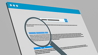 Illustration of a web browser