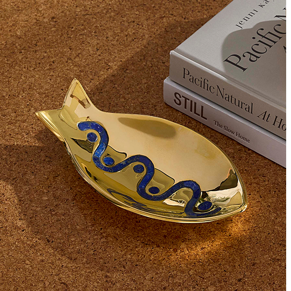 Brass Fish Tray