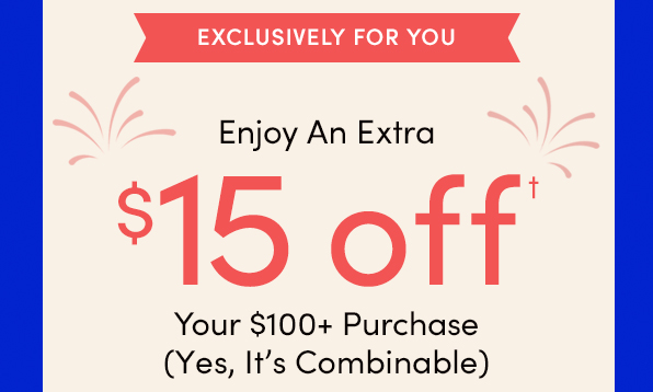 $15 off