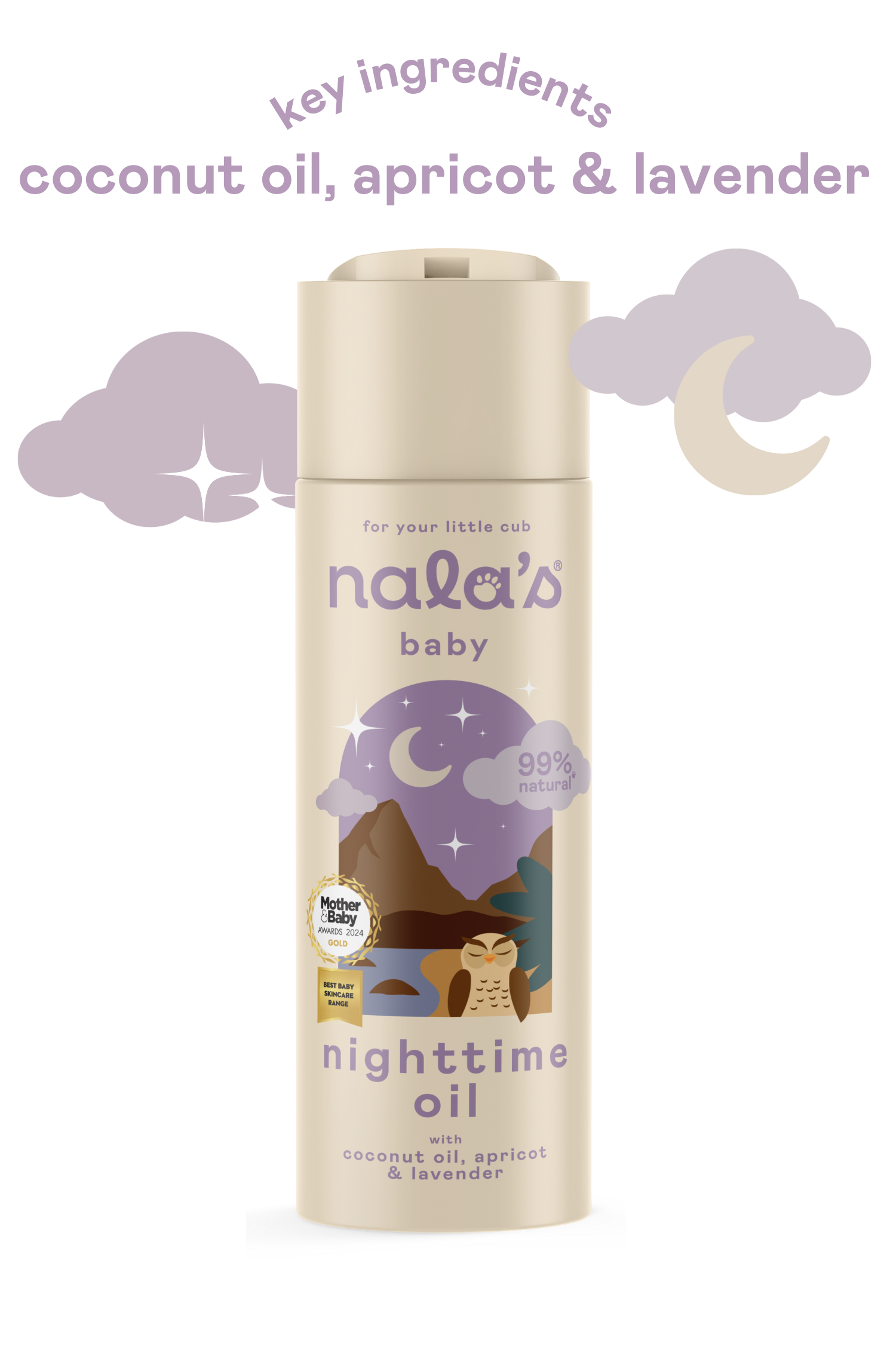 Image of Nala's Baby Nighttime Oil 200ml