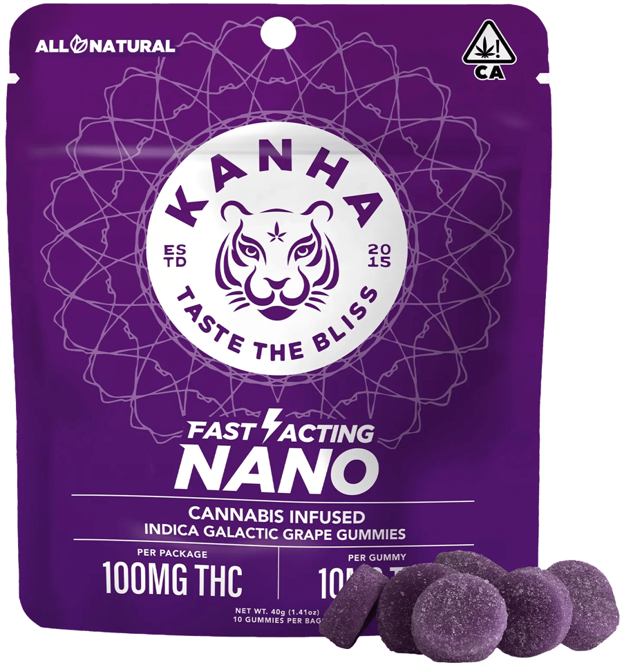 Image of Galactic Grape Nano Gummies