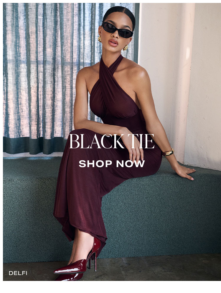 Black Tie. Shop Now