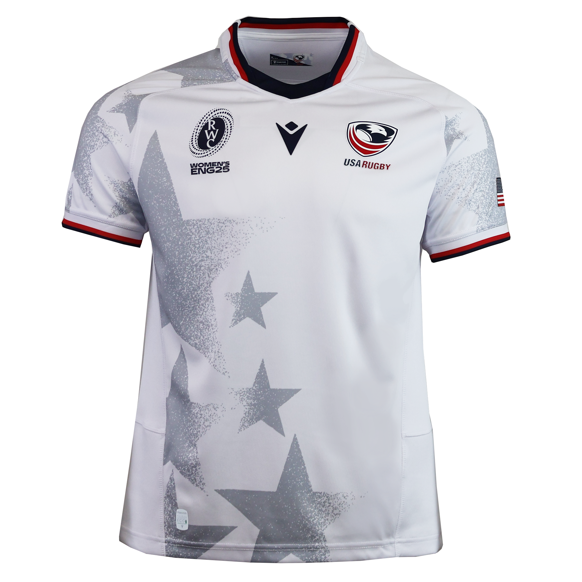 Image of USA Rugby WRWC25 Replica Away Jersey by Macron